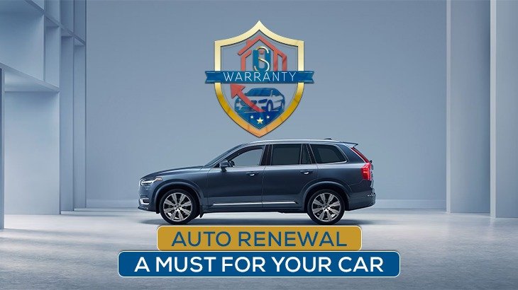  AUTO RENEWAL – A MUST FOR YOUR CAR!